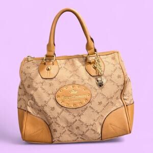 Juicy couture tan and gold